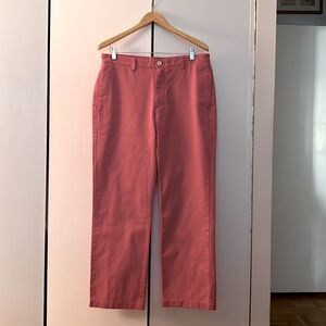 Nantucket red pants from Vineyard Vines.